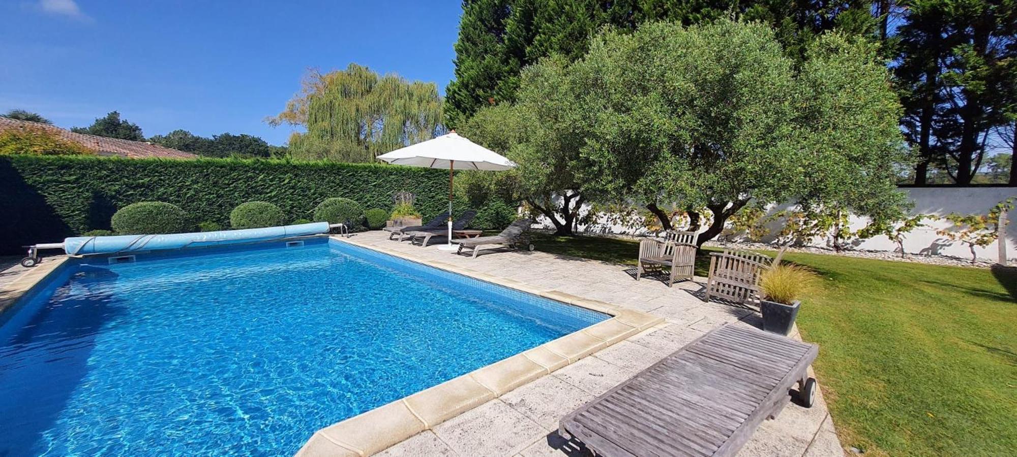 Chambre D'Hotes Landes - Le Clos Des Oliviers 莱昂 外观 照片